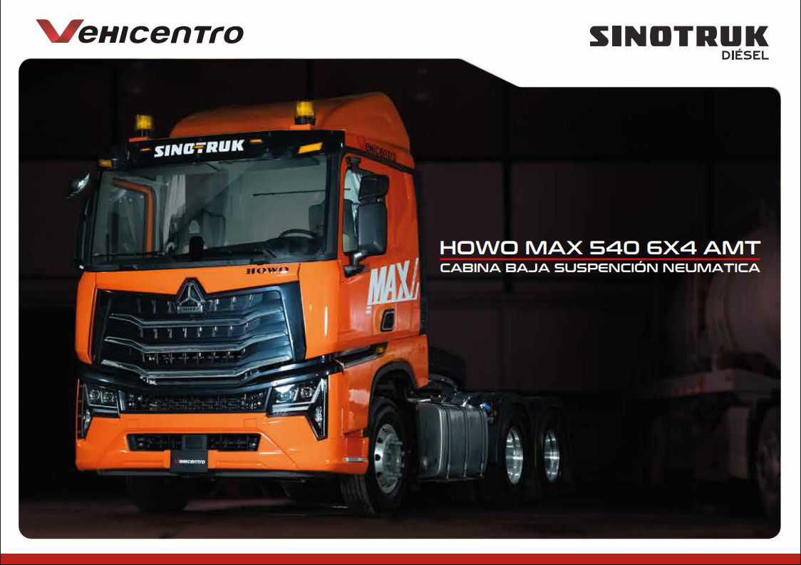 Sinotruk HOWO MAX 540 6X4 AMT